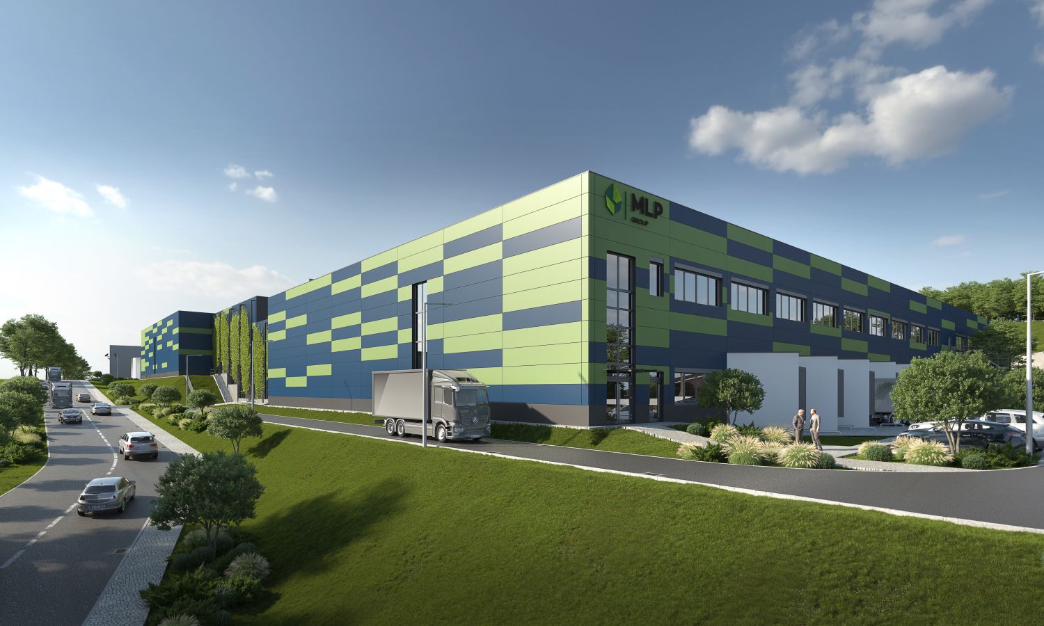 MLP Group, The resolution on the articles of association for the MLP Business Park Idstein has been passed and the corresponding building application has been submitted.